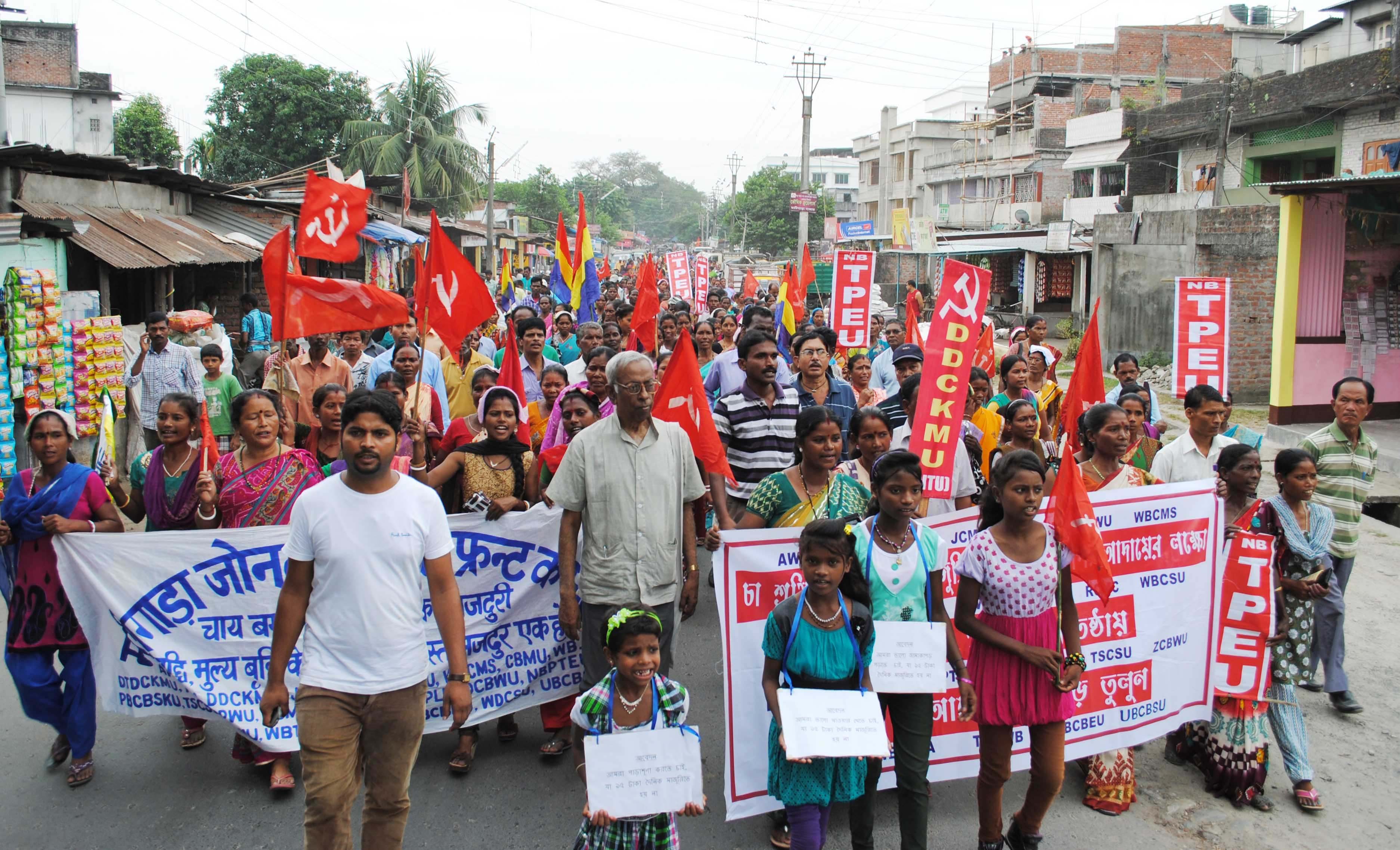 Tea Workers Ready for Historic Strike in Bengal Peoples Democracy